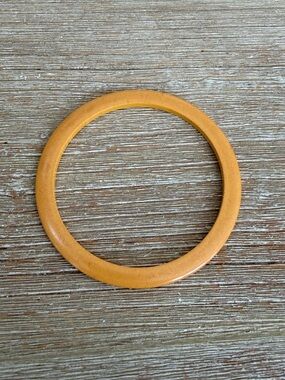 Vintage 1930’s Bakelite 3” Butterscotch Bangle Spacer-Complete Your Collection!